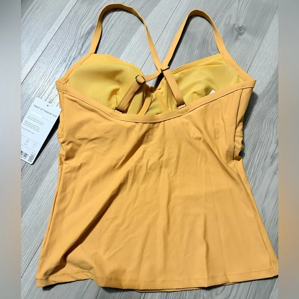 Athleta Twist Up Tankini Top Size 34D/DD NWT